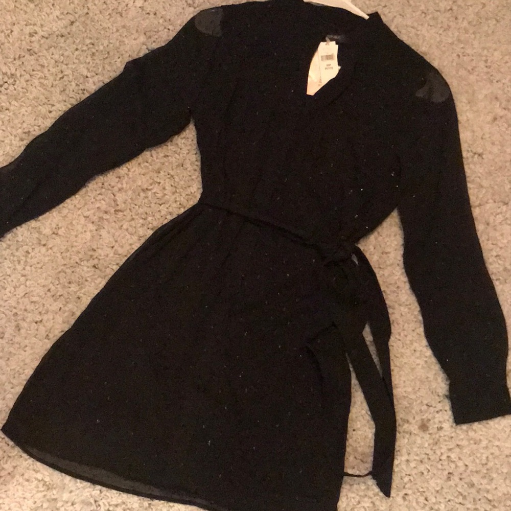 Banana Republic Black Mini Dress